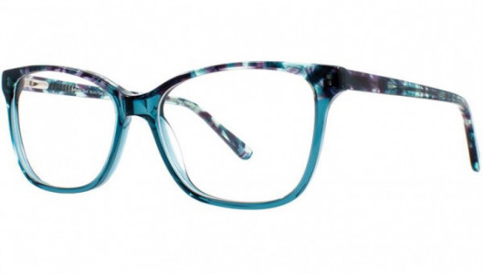 Cosmopolitan Amara Eyeglasses, Teal Multi