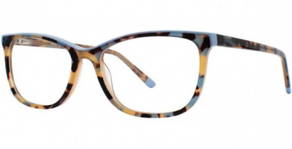 Cosmopolitan Briar Eyeglasses, Tort/Blue