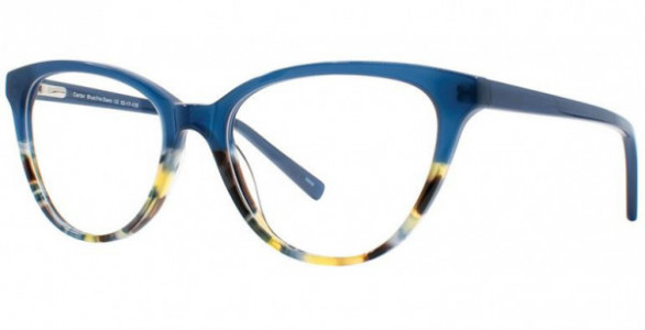 Cosmopolitan Carter Eyeglasses, Blue/Iris