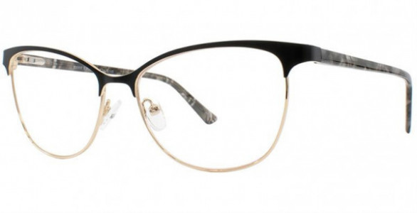 Cosmopolitan Emmie Eyeglasses, Black/Gold