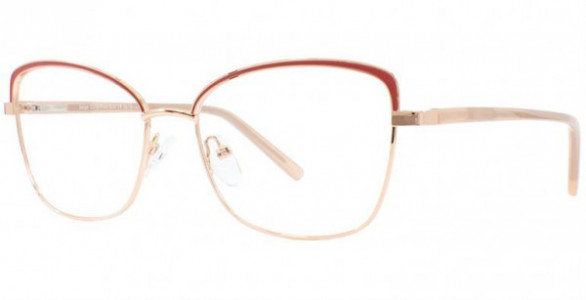 Cosmopolitan Saige Eyeglasses, Coral/RGold