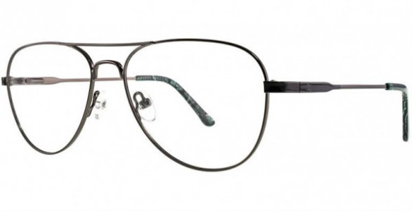 Danny Gokey 67 Eyeglasses, Gun/Blk