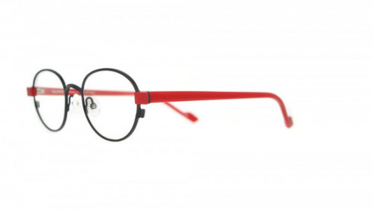 Vanni Accent V4203 Eyeglasses, matt black/ metallic red