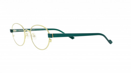 Vanni Accent V4203 Eyeglasses, shiny gold/ metallic green