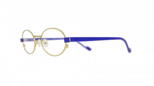 Vanni Accent V4204 Eyeglasses, shiny gold/ metallic purplish blue