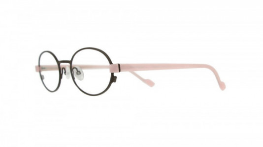 Vanni Accent V4204 Eyeglasses, matt brown/ metallic light pink