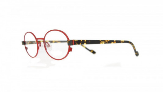 Vanni Accent V4204 Eyeglasses, metallic red/ dark havana