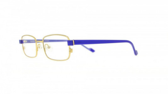 Vanni Accent V4205 Eyeglasses, shiny gold/ metallic purplish blue