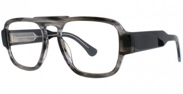 Members Only 2033 Eyeglasses, Gry hrn/Gry