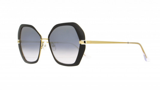 Vanni High Line VS4301 Sunglasses, matt black/ shiny gold