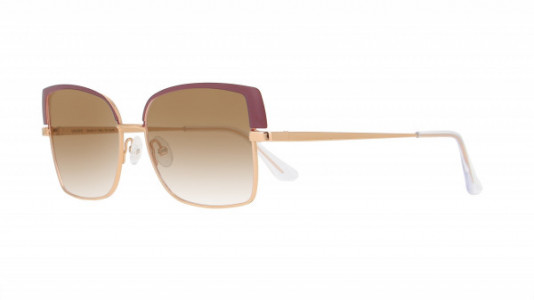 Vanni High Line VS4302 Sunglasses, matt burgundy/shiny rose gold