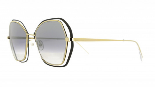 Vanni High Line VS4311 Sunglasses, shiny light gold/matt black