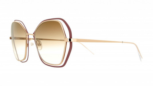 Vanni High Line VS4311 Sunglasses, shiny rose gold/matt burgundy