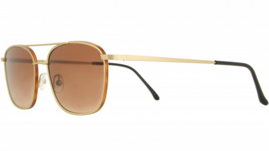 Vanni Re-Master VS667 Sunglasses, matt light gold with light havana rim