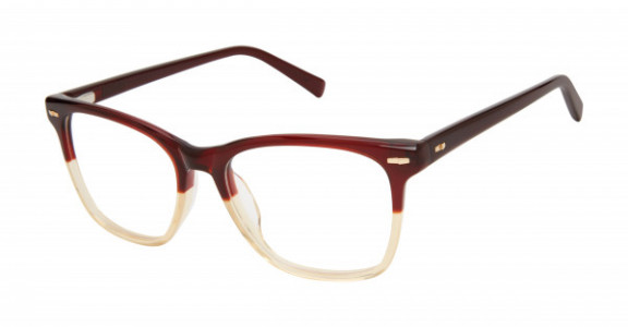 Ted Baker TWBIO001 Eyeglasses, Burgundy (BUR)