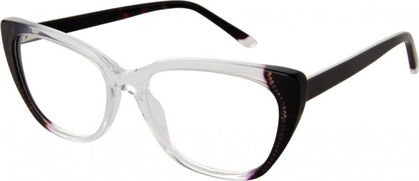 Exces PRINCESS 168 Eyeglasses, 921 CRYSTAL BLACK- T