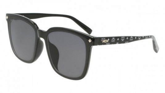 MCM MCM720SLB Sunglasses, (004) BLACK/BLACK VISETOS