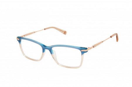 Brendel 922077 Eyeglasses, Blue/Peach - 70 (BLU)