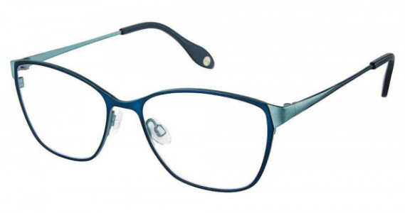 Fysh UK F-3699 Eyeglasses, M204-TEAL TURQUOISE