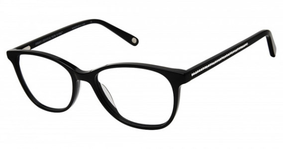 Jimmy Crystal BANFF Eyeglasses, BLACK