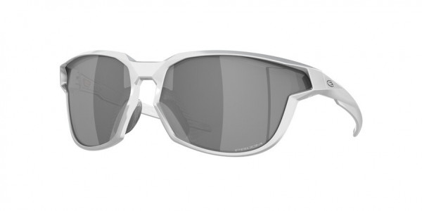 Oakley OO9227 KAAST Sunglasses, 922704 KAAST X SILVER PRIZM BLACK (SILVER)