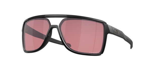 Oakley OO9147 CASTEL Sunglasses, 914708 CASTEL MATTE BLACK PRIZM DARK (BLACK)