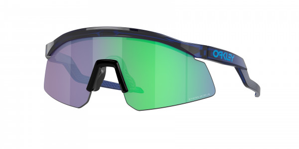 Oakley OO9229 HYDRA Sunglasses, 922907 HYDRA TRANSLUCENT BLUE PRIZM J (BLUE)