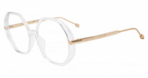Philipp Plein VPP053S Eyeglasses, CRYSTAL-0880