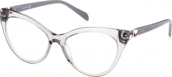 Emilio Pucci EP5196 Eyeglasses, 020 - Shiny Grey / Shiny Grey
