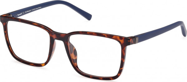 Timberland TB1781-H Eyeglasses, 052 - Dark Havana / Matte Blue