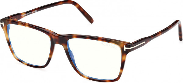 Tom Ford FT5817-B Eyeglasses, 053 - Blonde Havana / Blonde Havana