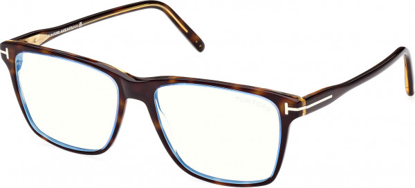 Tom Ford FT5817-B Eyeglasses, 055 - Coloured Havana / Coloured Havana