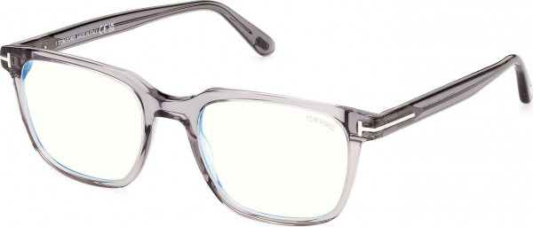 Tom Ford FT5818-B Eyeglasses, 020 - Shiny Grey / Shiny Grey