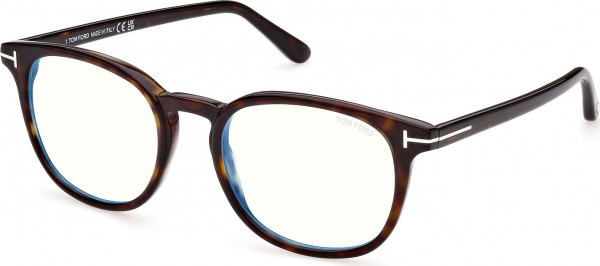 Tom Ford FT5819-B Eyeglasses, 052 - Dark Havana / Dark Havana