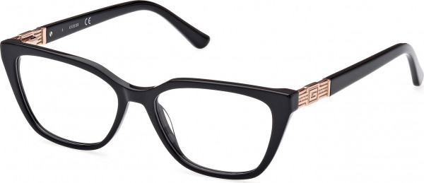 Guess GU2941 Eyeglasses, 001 - Shiny Black / Shiny Black