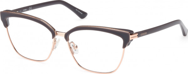 Guess GU2945 Eyeglasses, 020 - Shiny Pink Gold / Shiny Grey