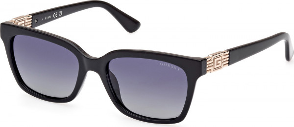 Guess GU7869 Sunglasses, 01D - Shiny Black / Shiny Black