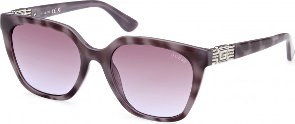 Guess GU7870 Sunglasses, 83Z - Violet/Havana / Violet/Havana