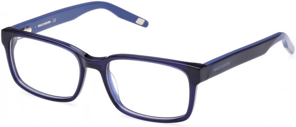 Skechers SE1194 Eyeglasses, 090 - Shiny Blue