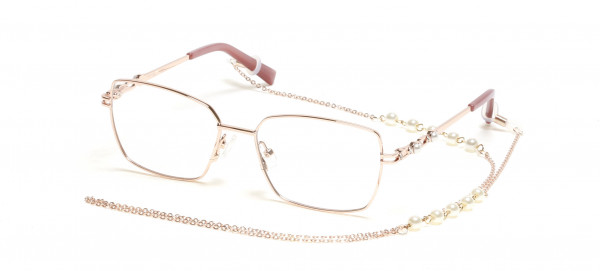 Viva VV8022 Eyeglasses, 028 - Shiny Rose Gold