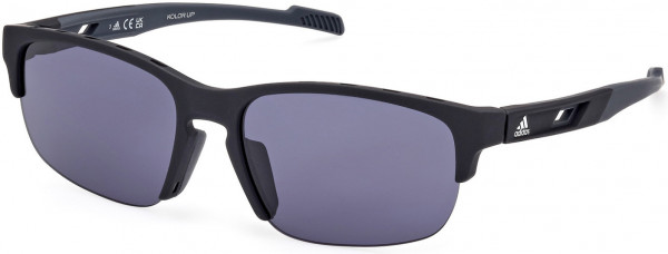 adidas SP0068 Sunglasses, 02A - Matte Black / Smoke