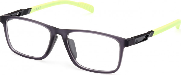 adidas SP5031 Eyeglasses, 020 - Matte Grey / Matte Light Green