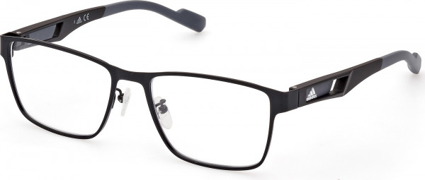 adidas SP5034 Eyeglasses, 002 - Matte Black / Matte Grey