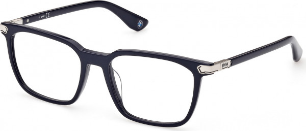 BMW Eyewear BW5057-H Eyeglasses, 092 - Blue/Striped / Blue/Striped