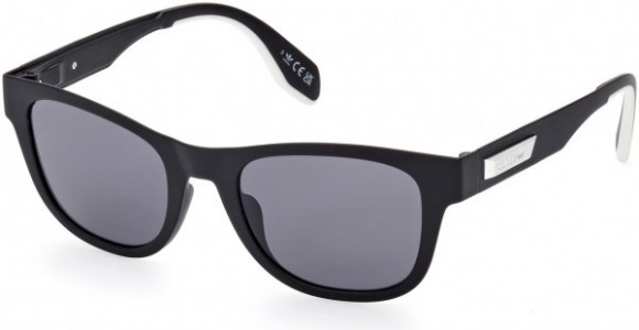 adidas Originals OR0079 Sunglasses, 02A - Matte Black / Black/Monocolor