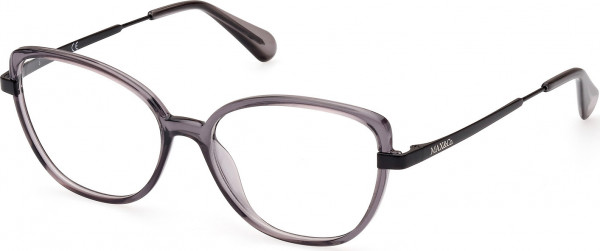 MAX&Co. MO5079 Eyeglasses, 001 - Shiny Black / Shiny Black