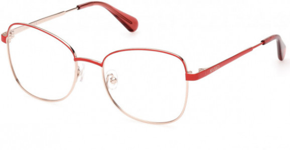 MAX&Co. MO5091 Eyeglasses, 066 - Shiny Red