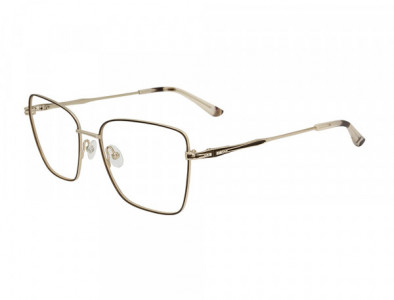 Port Royale LYDIA Eyeglasses, C-1 Brown Yellow Gold