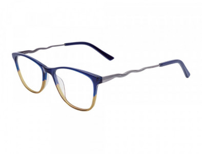NRG R5113 Eyeglasses, C-1 Blue/Honey