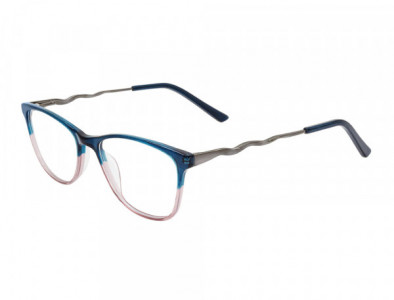 NRG R5113 Eyeglasses, C-2 Teal/Pink